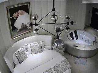 Spy Webcam In Motel Room Captures Asian Duo Having Fuckfest