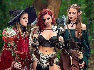 Porno D&d World - Sweetie Fox, Diana Rider And Arinafox In Hook-up Venture