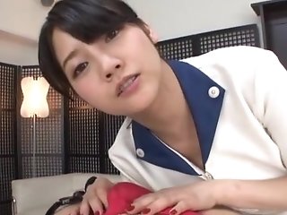 Crazy Japanese Maid Sucking Her Manager's Dick - Mitsuna Rei